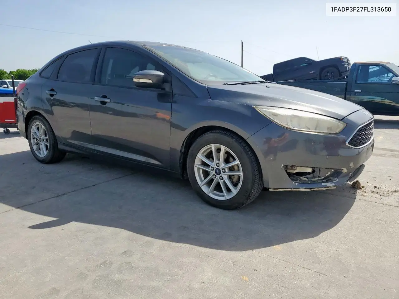 2015 Ford Focus Se VIN: 1FADP3F27FL313650 Lot: 57183745