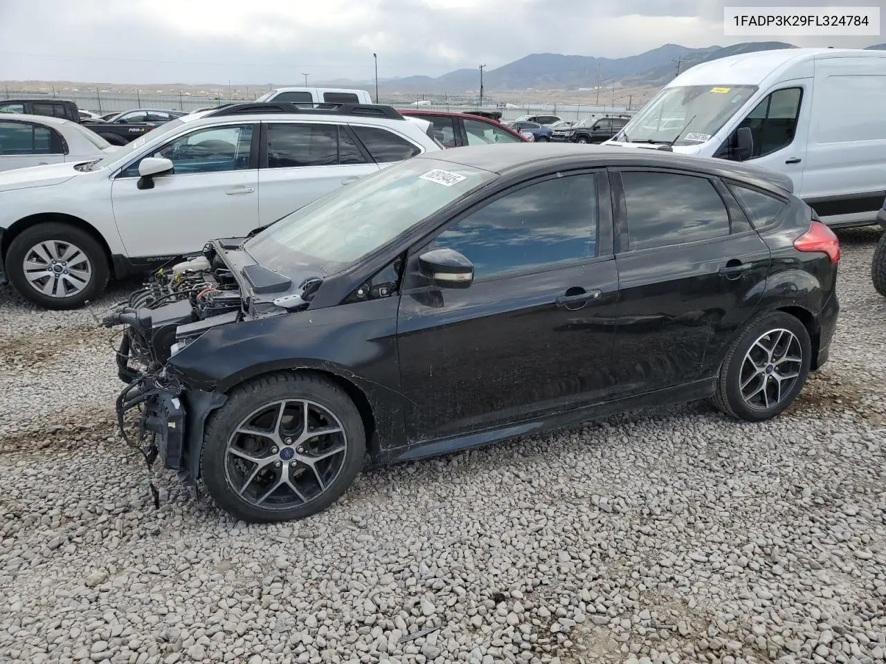 2015 Ford Focus Se VIN: 1FADP3K29FL324784 Lot: 60919445