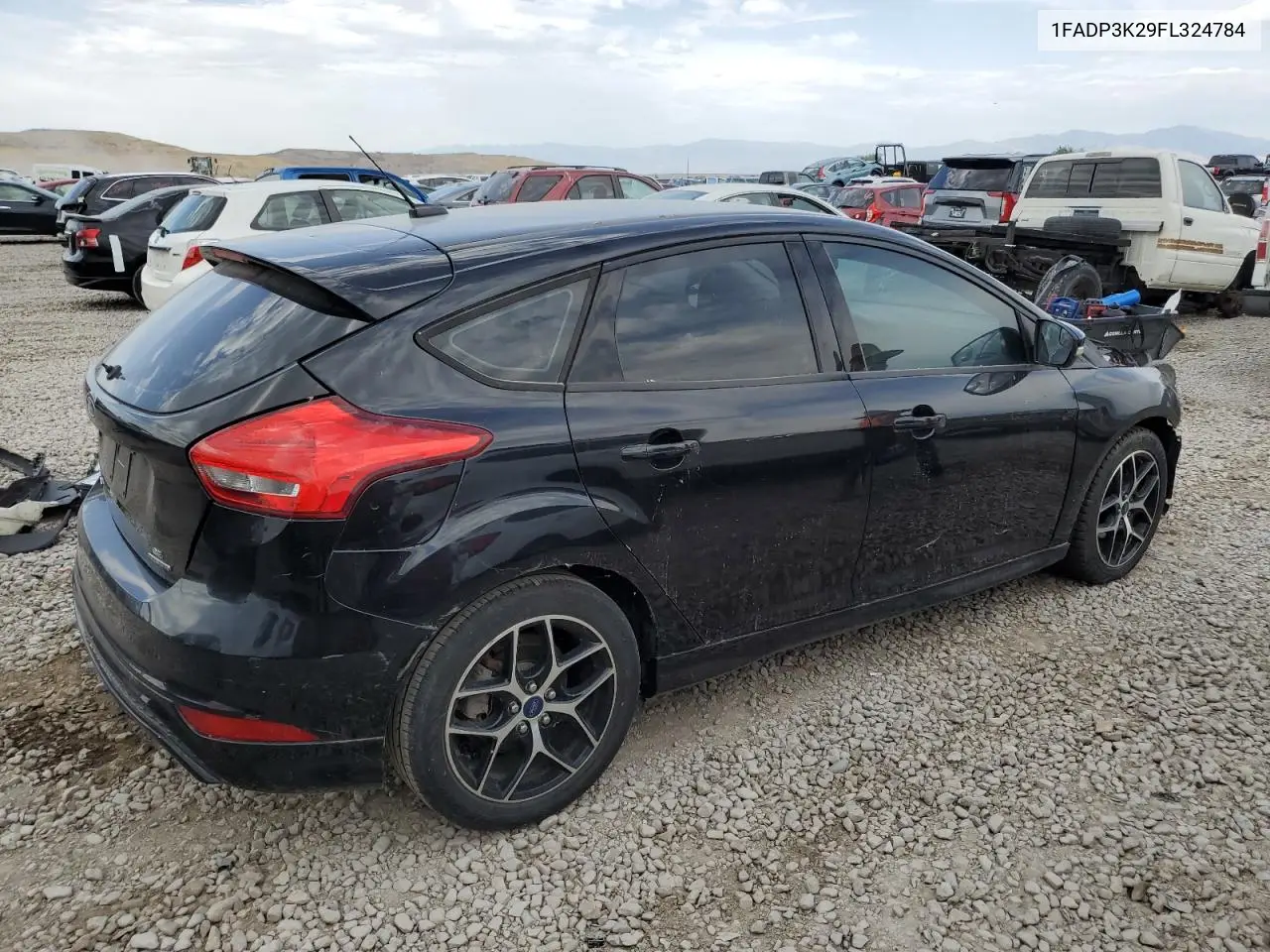 2015 Ford Focus Se VIN: 1FADP3K29FL324784 Lot: 60919445