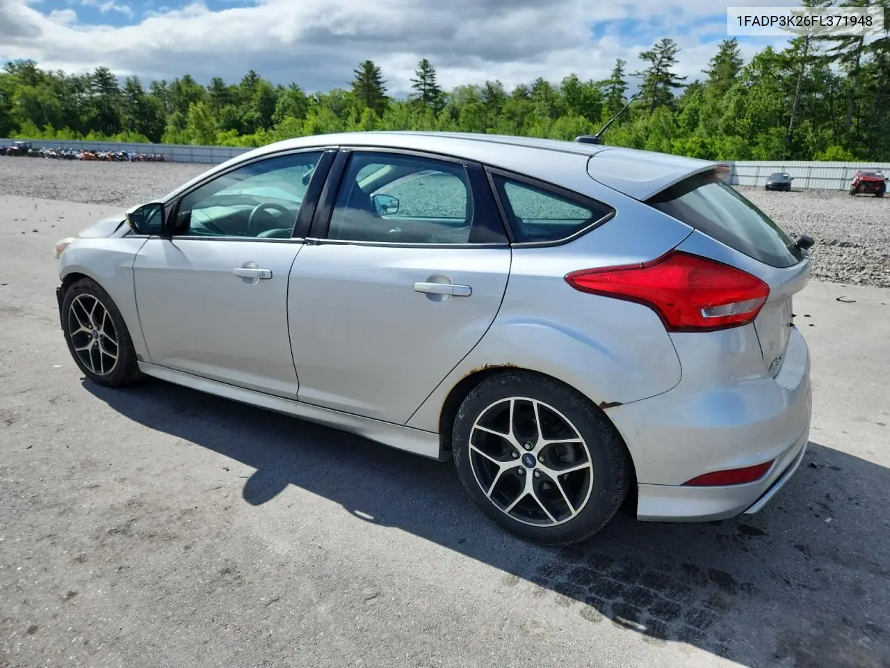 2015 Ford Focus Se VIN: 1FADP3K26FL371948 Lot: 61491425