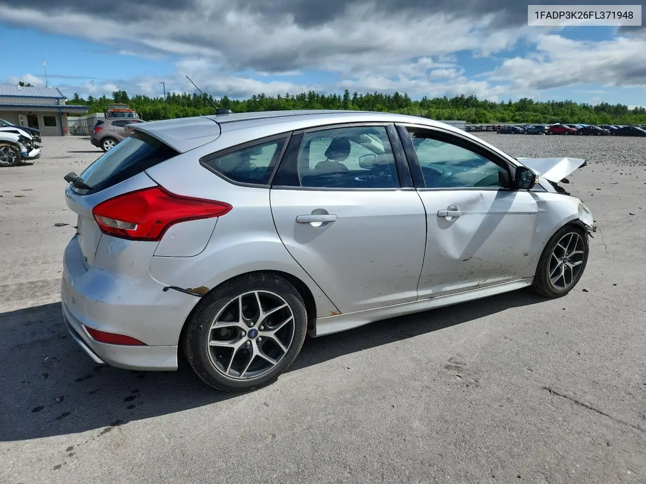 2015 Ford Focus Se VIN: 1FADP3K26FL371948 Lot: 61491425
