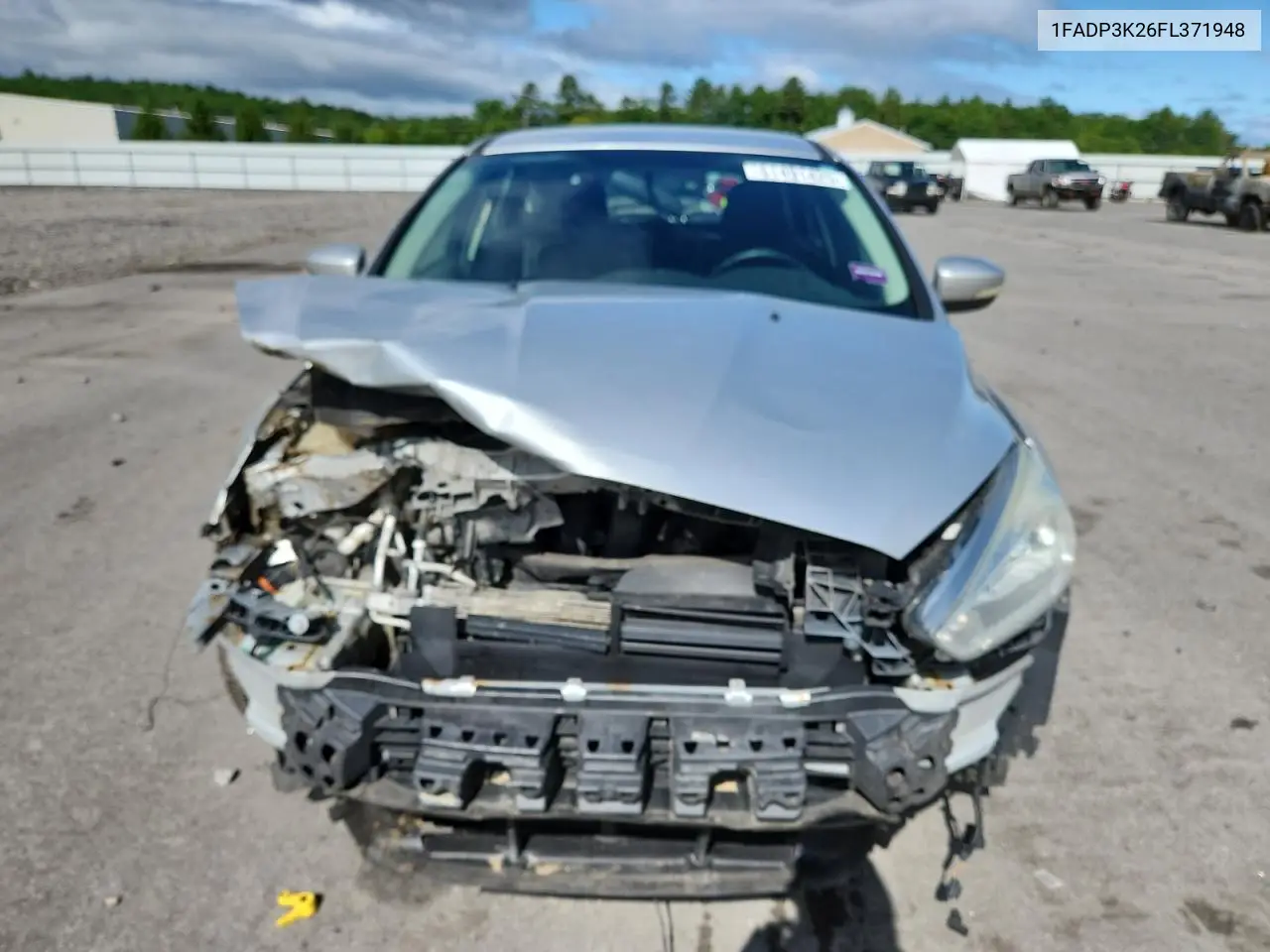 2015 Ford Focus Se VIN: 1FADP3K26FL371948 Lot: 61491425