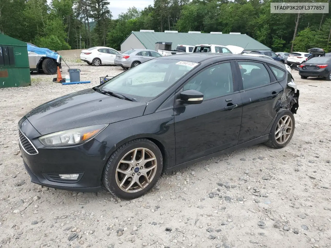 2015 Ford Focus Se VIN: 1FADP3K20FL377857 Lot: 62560125