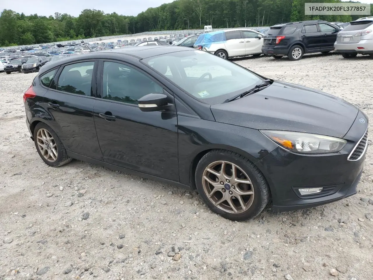 2015 Ford Focus Se VIN: 1FADP3K20FL377857 Lot: 62560125
