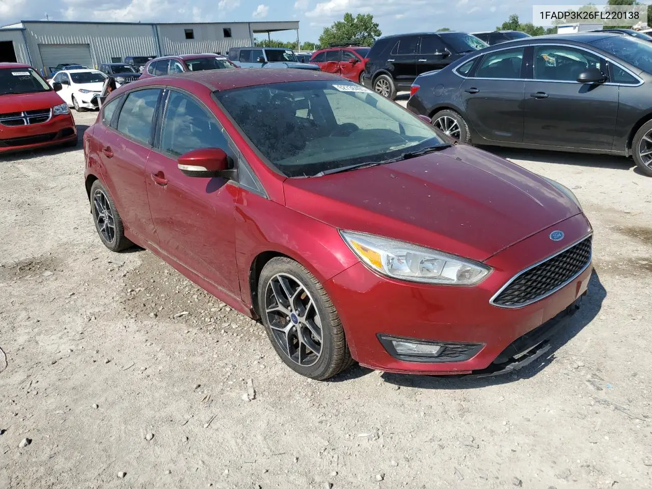 2015 Ford Focus Se VIN: 1FADP3K26FL220138 Lot: 62738495