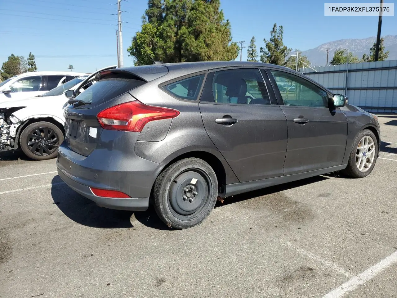 2015 Ford Focus Se VIN: 1FADP3K2XFL375176 Lot: 62776425