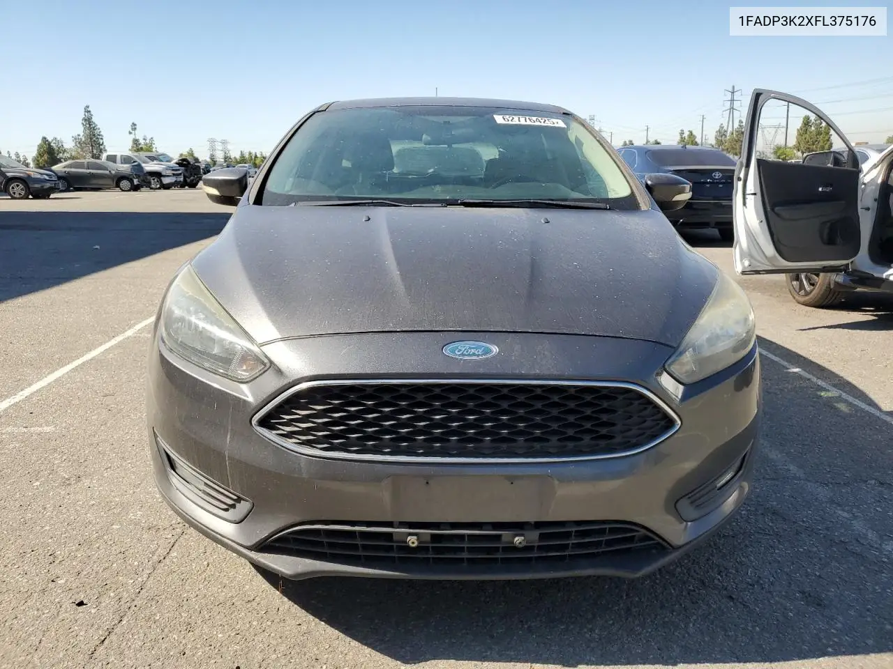 2015 Ford Focus Se VIN: 1FADP3K2XFL375176 Lot: 62776425