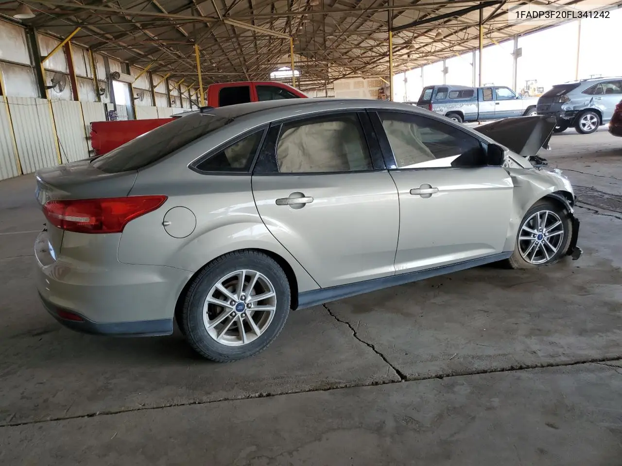 2015 Ford Focus Se VIN: 1FADP3F20FL341242 Lot: 62917745