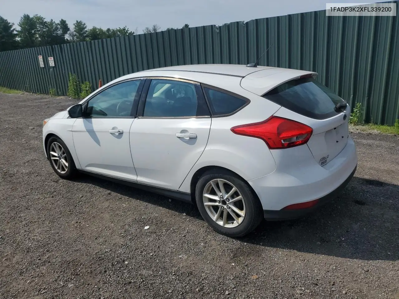 2015 Ford Focus Se VIN: 1FADP3K2XFL339200 Lot: 63175315