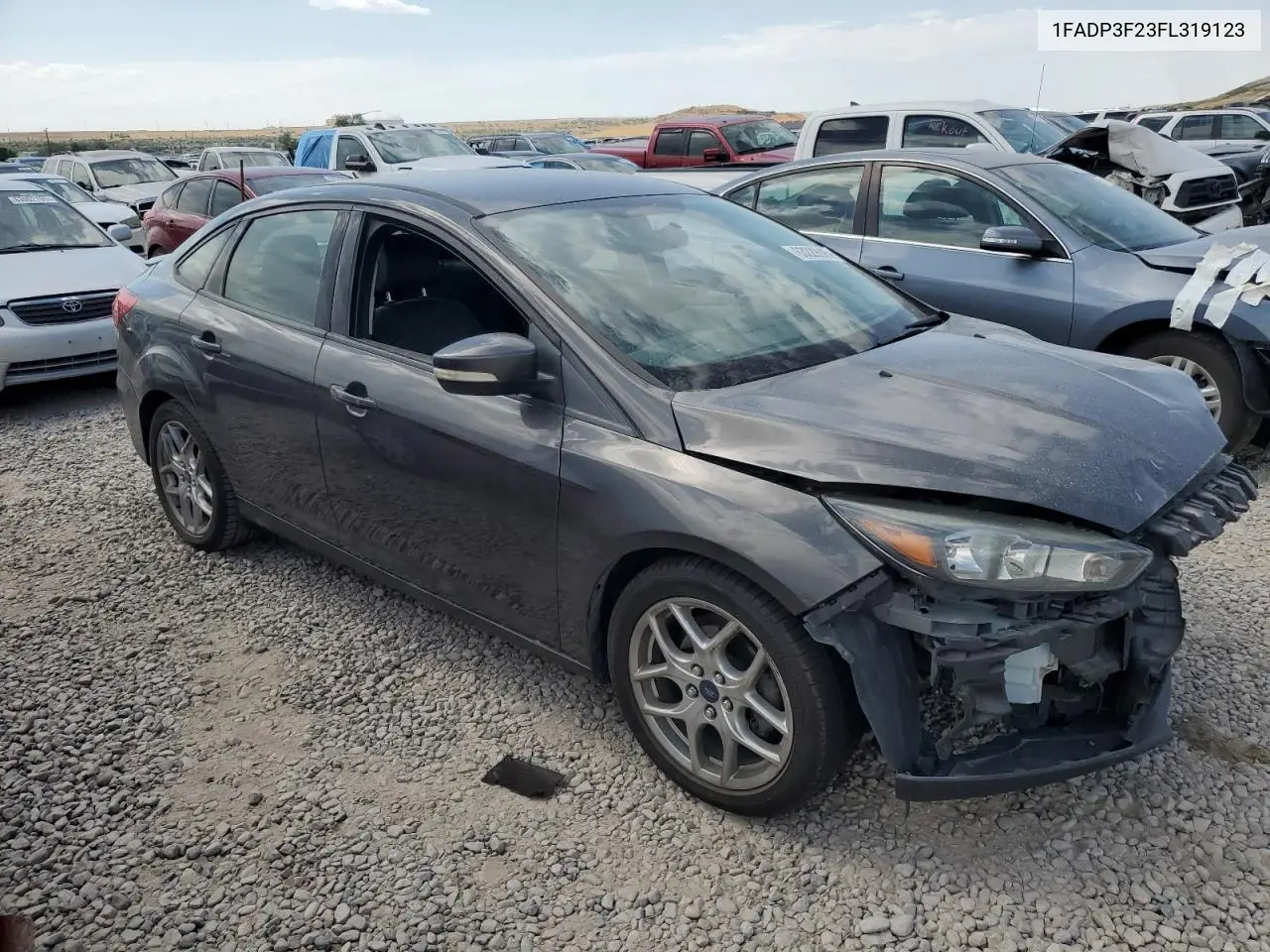 2015 Ford Focus Se VIN: 1FADP3F23FL319123 Lot: 63229995