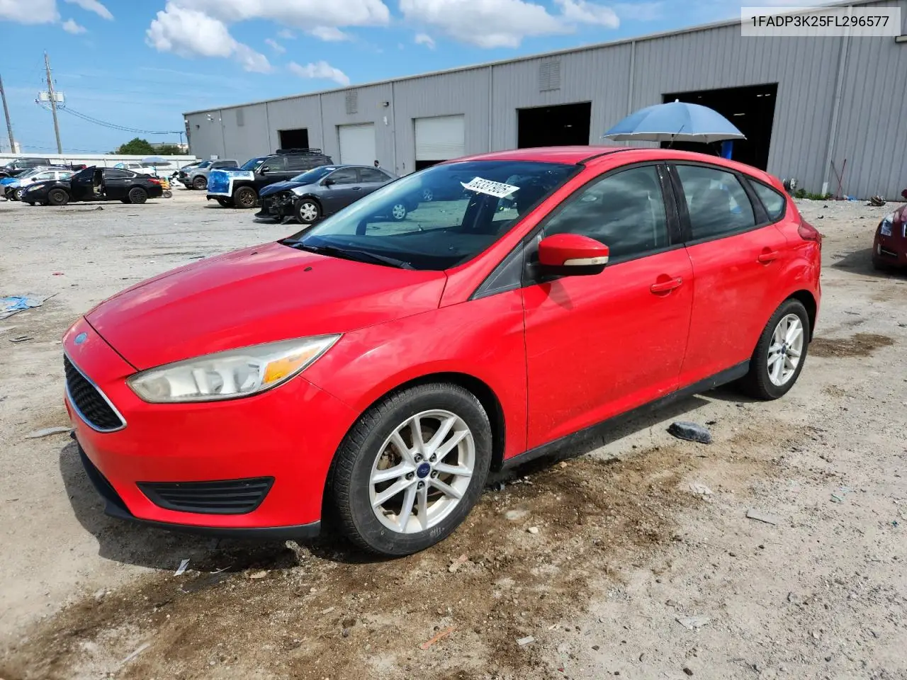 2015 Ford Focus Se VIN: 1FADP3K25FL296577 Lot: 63337905
