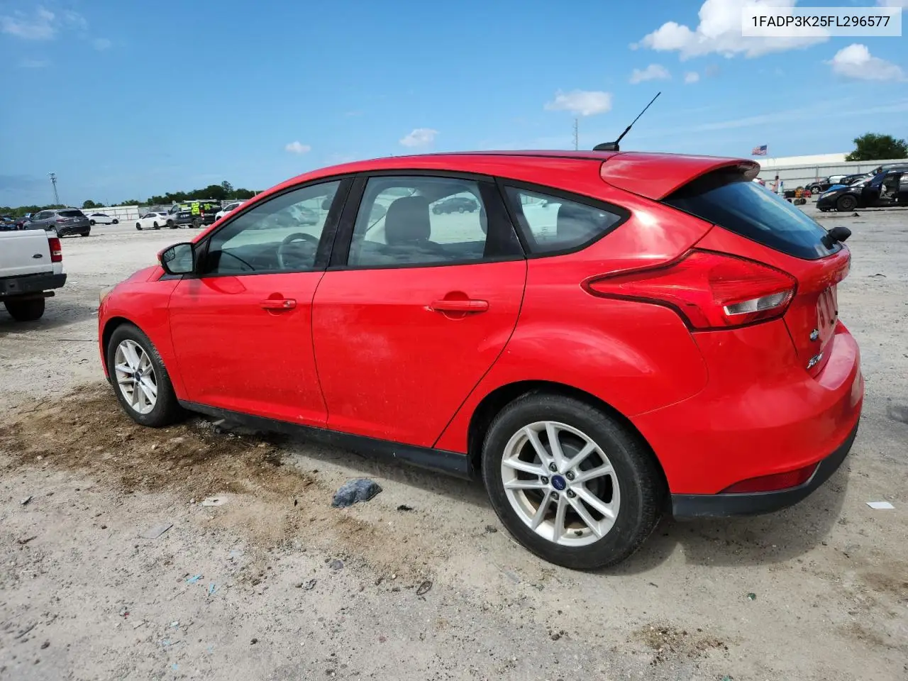 2015 Ford Focus Se VIN: 1FADP3K25FL296577 Lot: 63337905