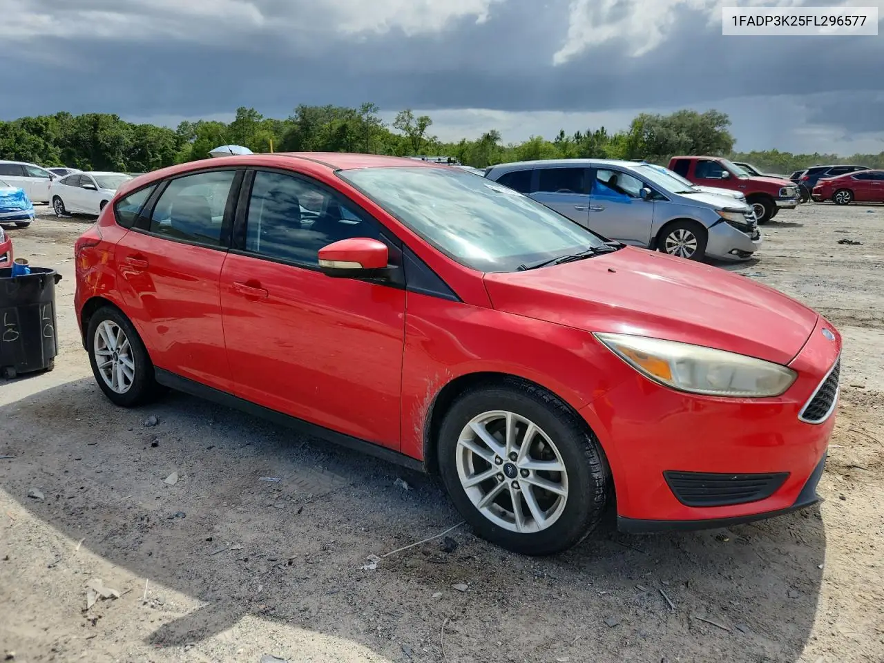 2015 Ford Focus Se VIN: 1FADP3K25FL296577 Lot: 63337905