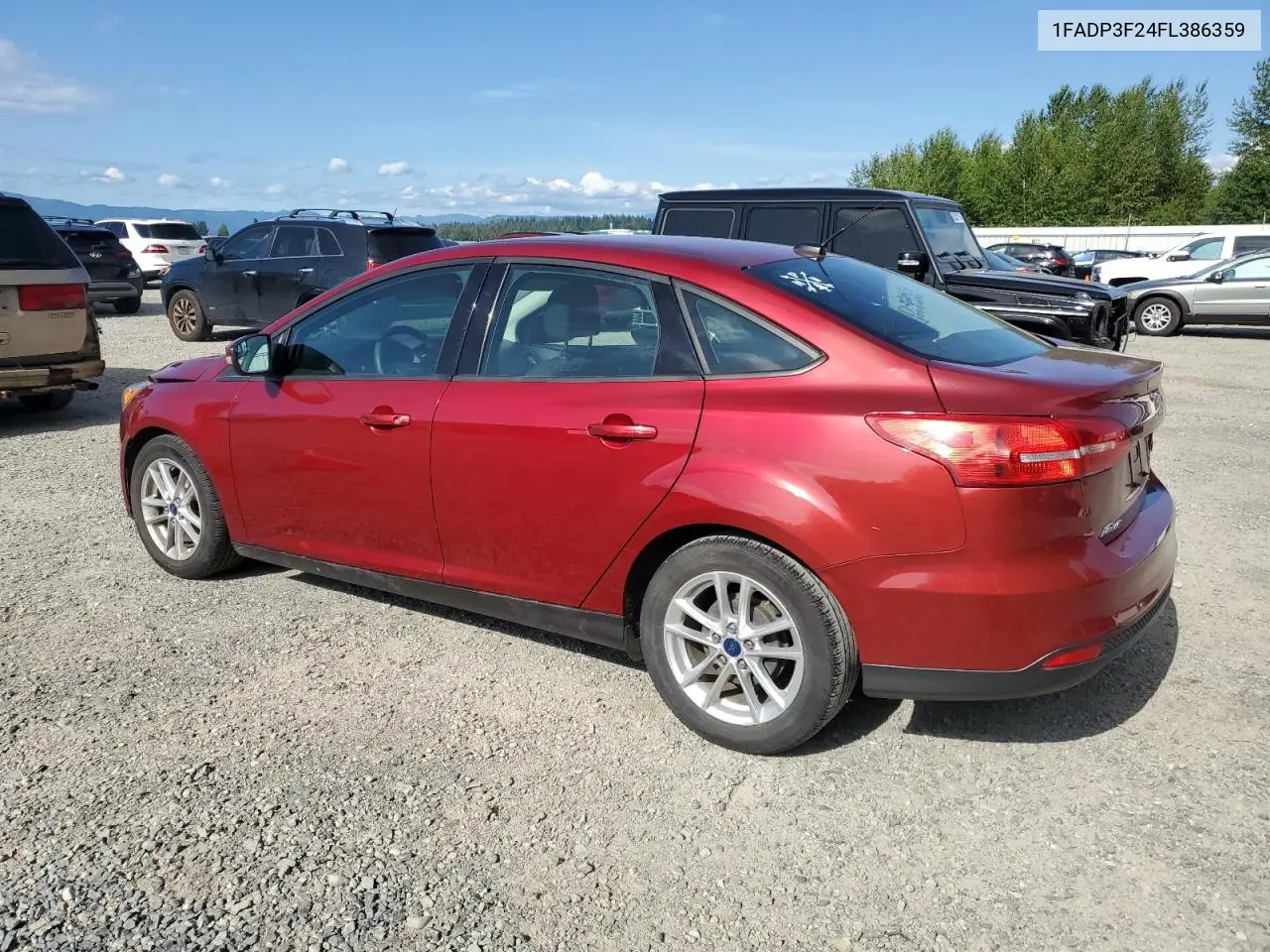 2015 Ford Focus Se VIN: 1FADP3F24FL386359 Lot: 63519185