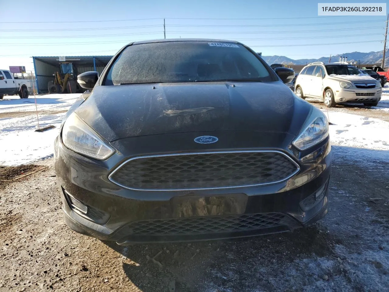 2016 Ford Focus Se VIN: 1FADP3K26GL392218 Lot: 42485195