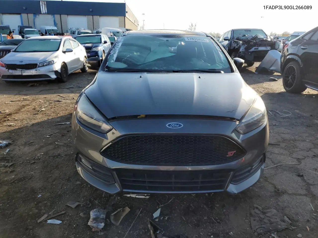 2016 Ford Focus St VIN: 1FADP3L90GL266089 Lot: 51935455