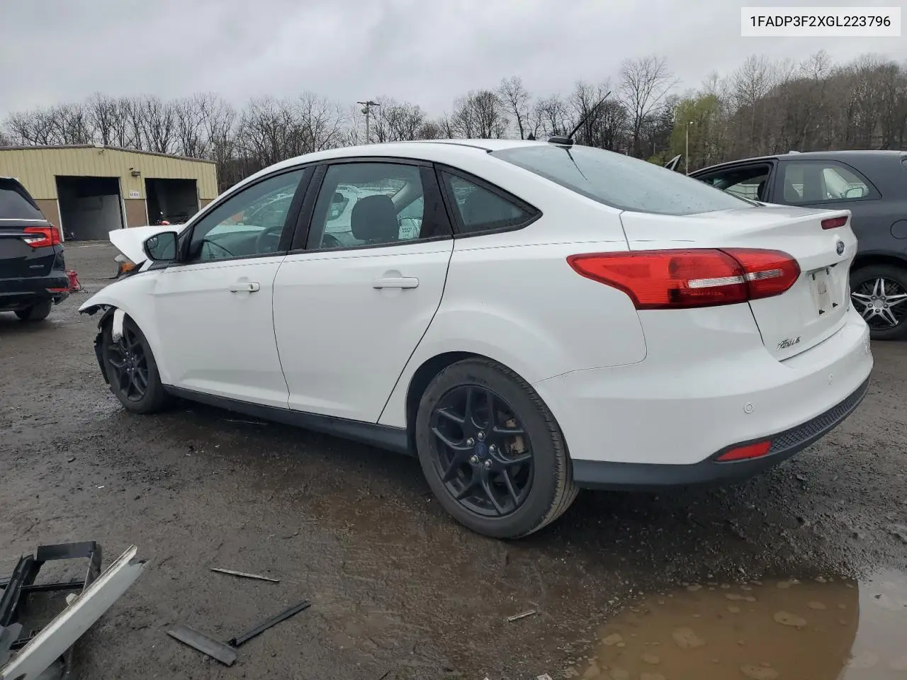 2016 Ford Focus Se VIN: 1FADP3F2XGL223796 Lot: 52567505