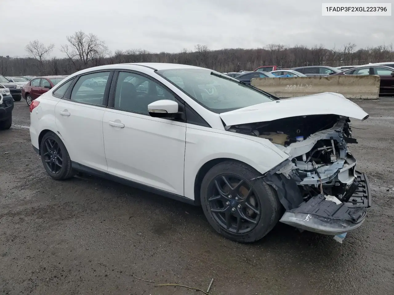 2016 Ford Focus Se VIN: 1FADP3F2XGL223796 Lot: 52567505