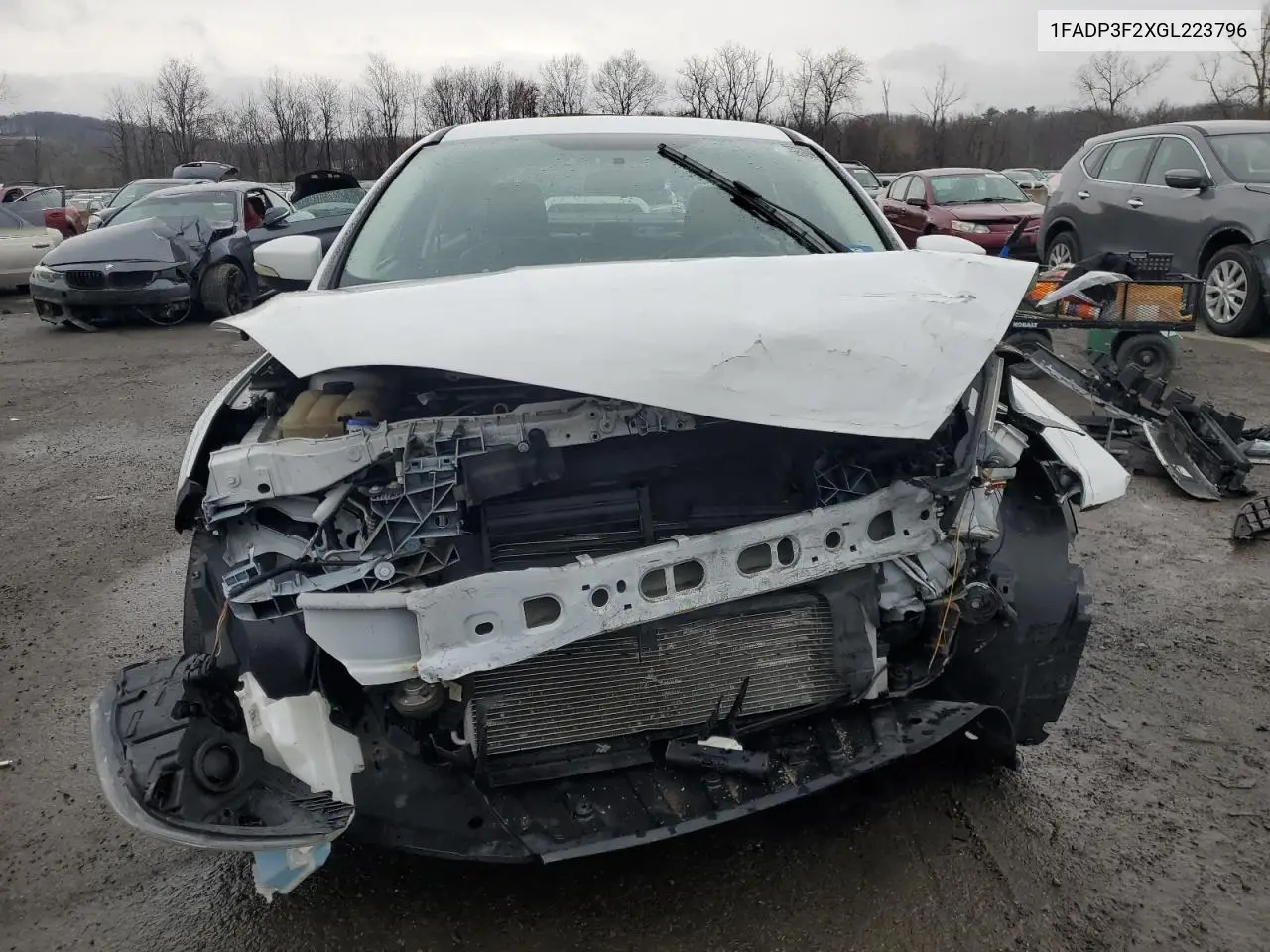 2016 Ford Focus Se VIN: 1FADP3F2XGL223796 Lot: 52567505