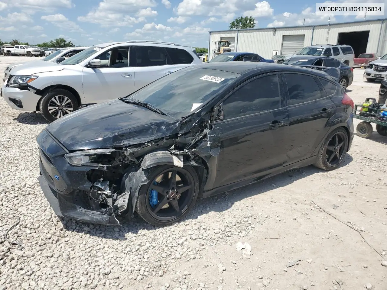 2016 Ford Focus Rs VIN: WF0DP3TH8G4115834 Lot: 56195955