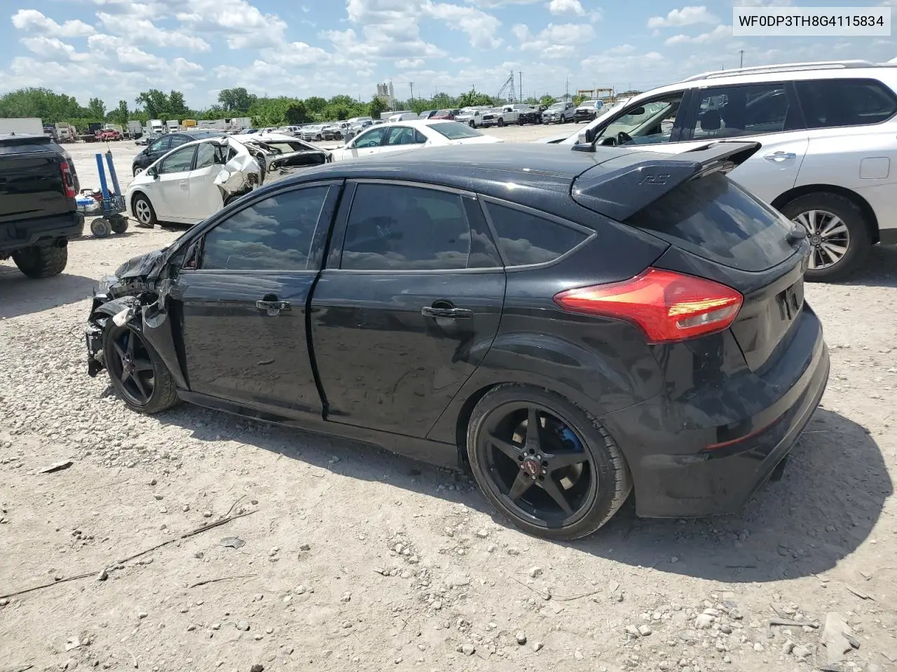 2016 Ford Focus Rs VIN: WF0DP3TH8G4115834 Lot: 56195955