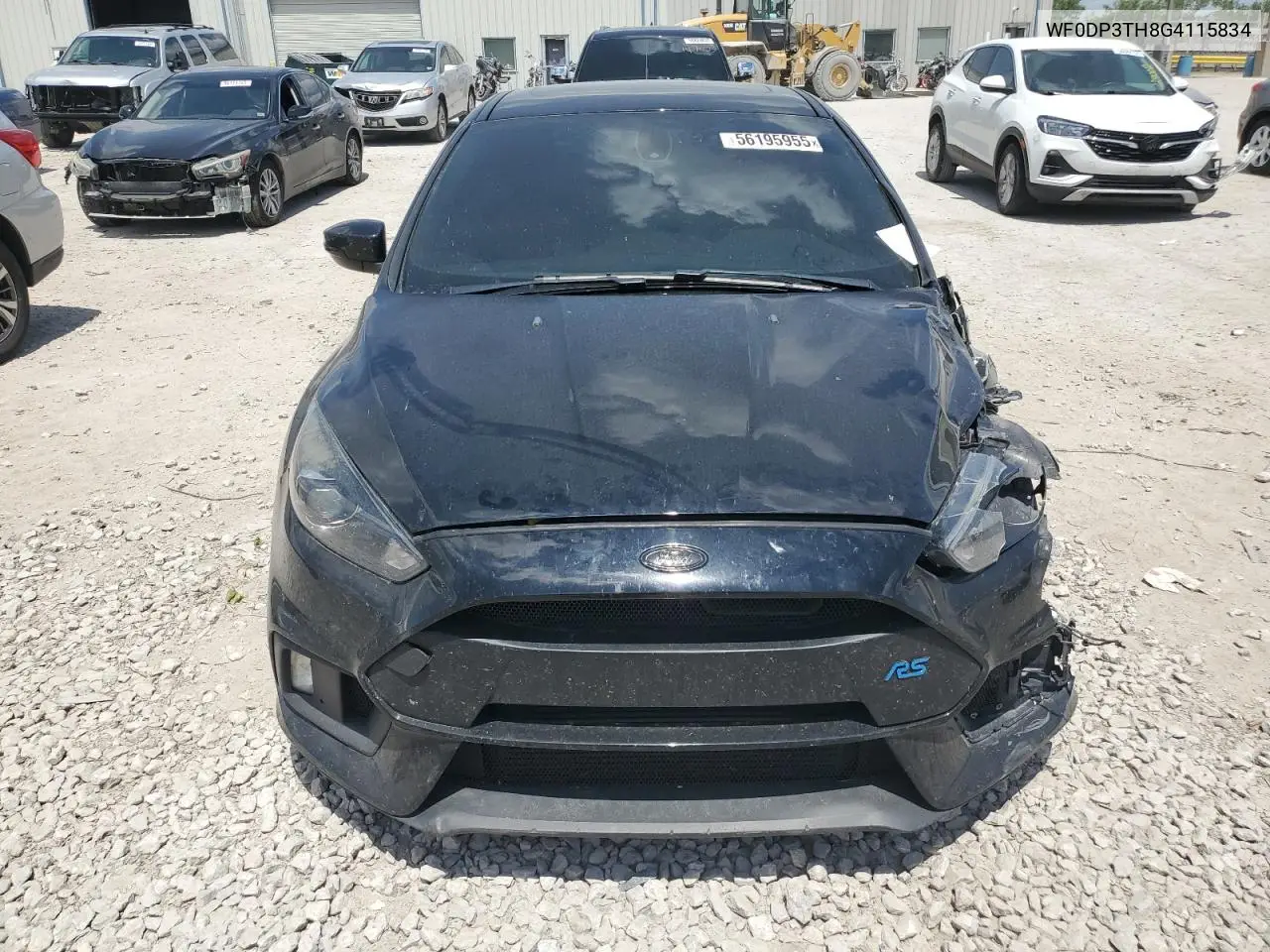 2016 Ford Focus Rs VIN: WF0DP3TH8G4115834 Lot: 56195955