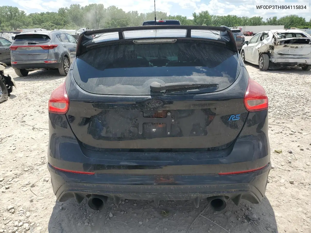 2016 Ford Focus Rs VIN: WF0DP3TH8G4115834 Lot: 56195955