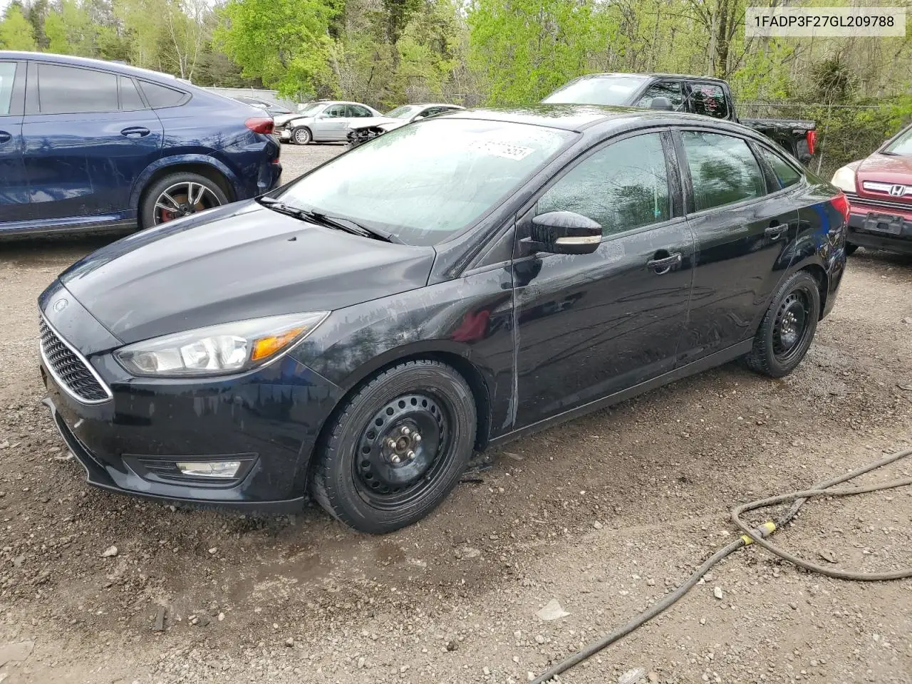 2016 Ford Focus Se VIN: 1FADP3F27GL209788 Lot: 57077955