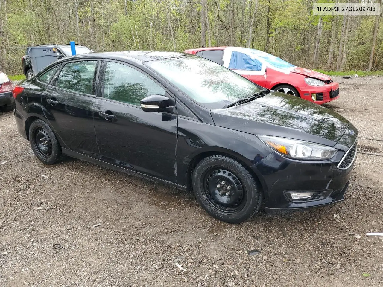 2016 Ford Focus Se VIN: 1FADP3F27GL209788 Lot: 57077955