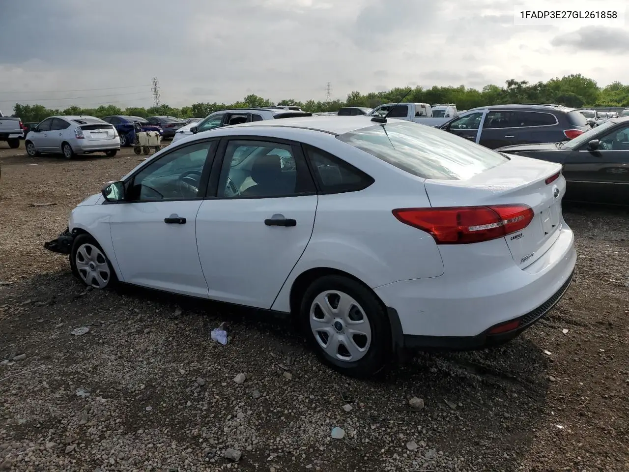2016 Ford Focus S VIN: 1FADP3E27GL261858 Lot: 61305525