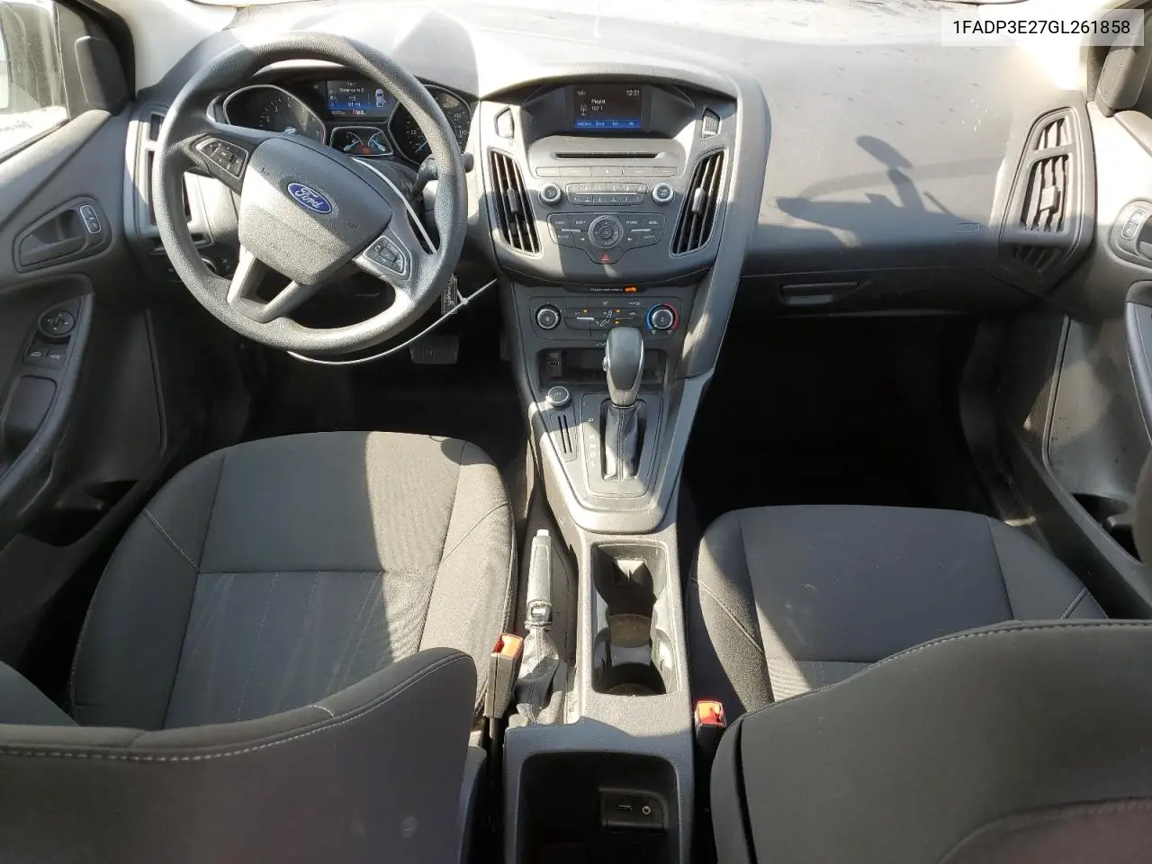 2016 Ford Focus S VIN: 1FADP3E27GL261858 Lot: 61305525