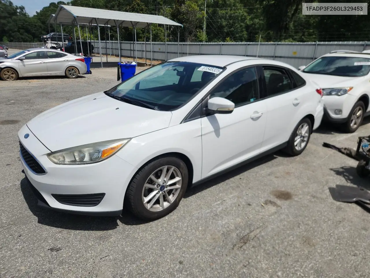 2016 Ford Focus Se VIN: 1FADP3F26GL329453 Lot: 61548325