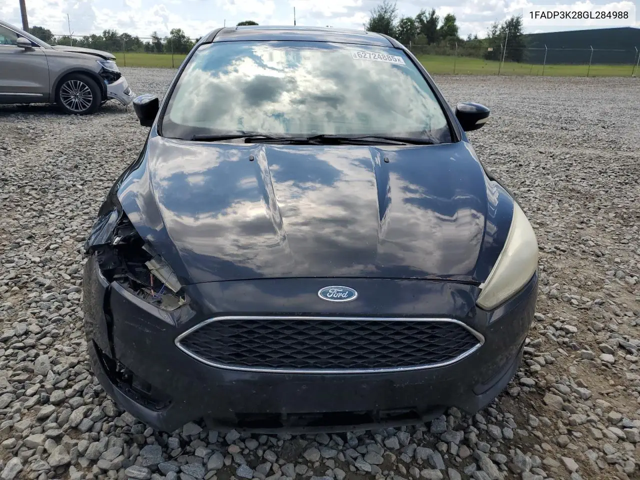 2016 Ford Focus Se VIN: 1FADP3K28GL284988 Lot: 62724885