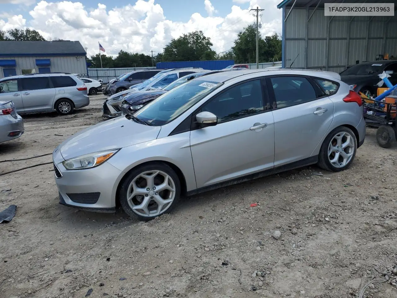 2016 Ford Focus Se VIN: 1FADP3K20GL213963 Lot: 62890395
