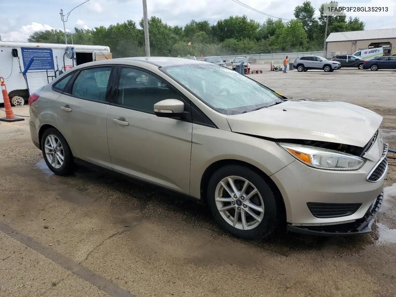 2016 Ford Focus Se VIN: 1FADP3F28GL352913 Lot: 63055955