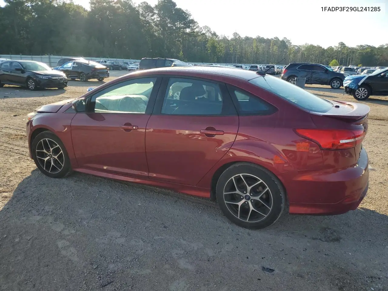 2016 Ford Focus Se VIN: 1FADP3F29GL241285 Lot: 63060645