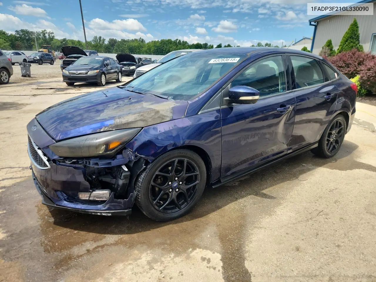 2016 Ford Focus Se VIN: 1FADP3F21GL330090 Lot: 63283615