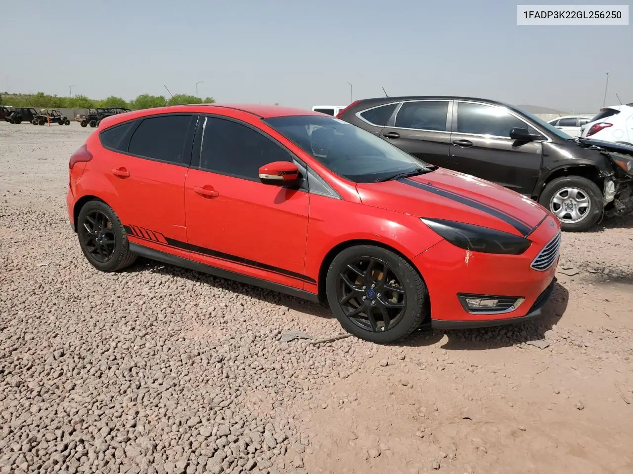 2016 Ford Focus Se VIN: 1FADP3K22GL256250 Lot: 63306435