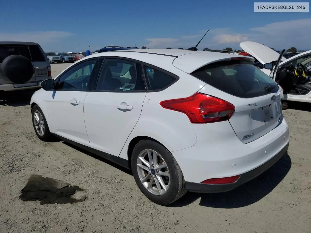 2016 Ford Focus Se VIN: 1FADP3KE8GL201246 Lot: 63437865