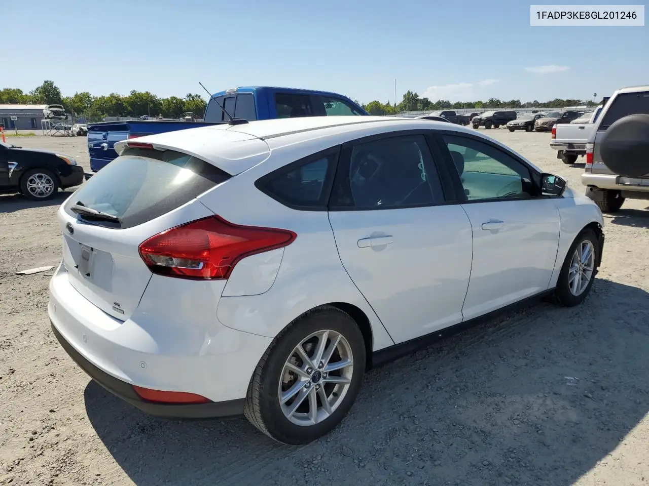2016 Ford Focus Se VIN: 1FADP3KE8GL201246 Lot: 63437865