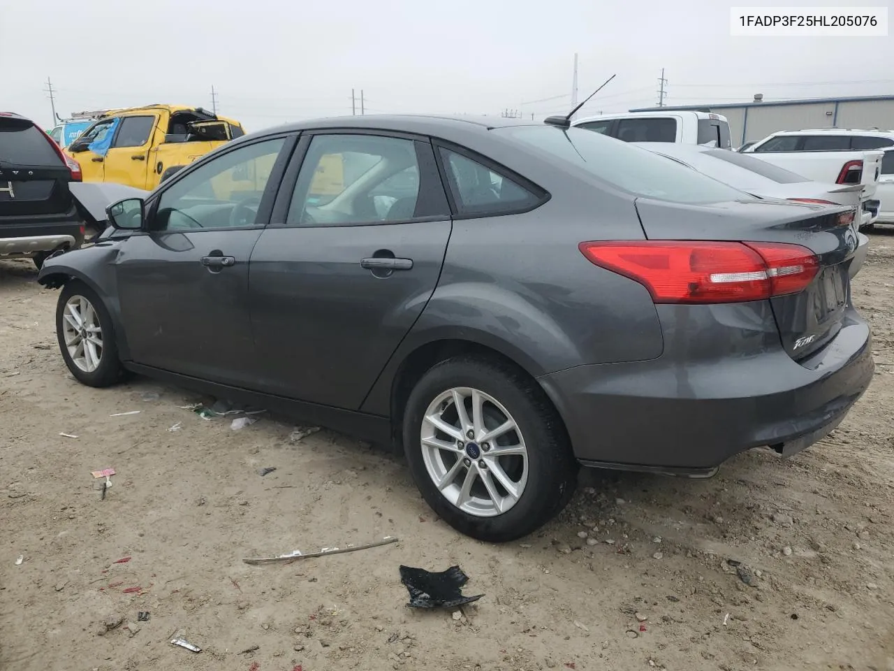 2017 Ford Focus Se VIN: 1FADP3F25HL205076 Lot: 43329075