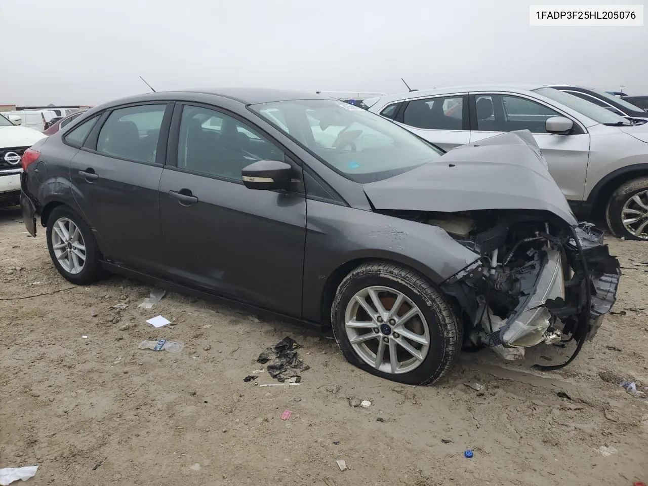 2017 Ford Focus Se VIN: 1FADP3F25HL205076 Lot: 43329075
