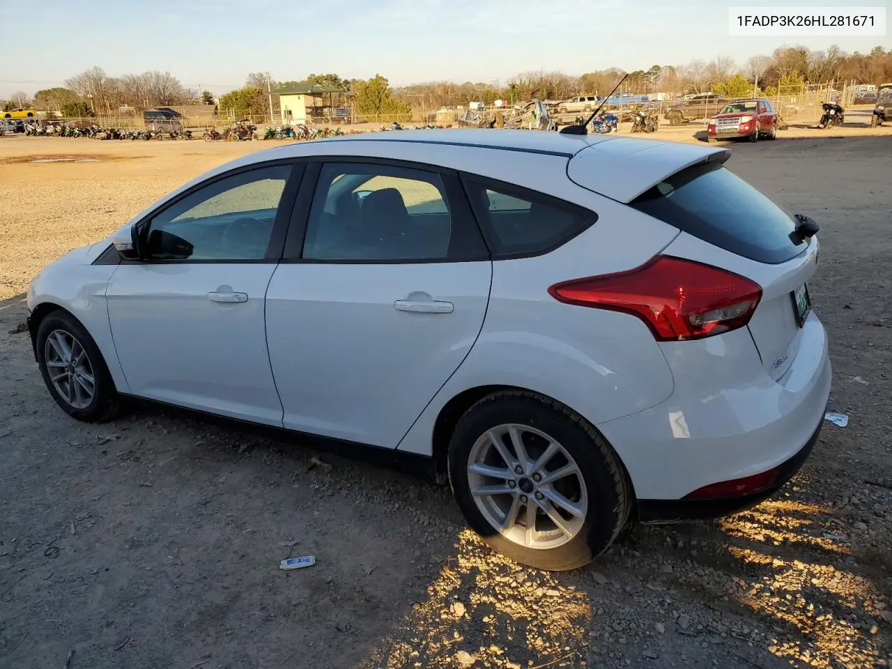 2017 Ford Focus Se VIN: 1FADP3K26HL281671 Lot: 45180515