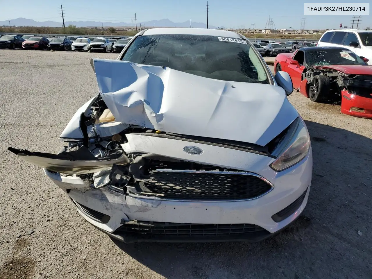 2017 Ford Focus Se VIN: 1FADP3K27HL230714 Lot: 50812615