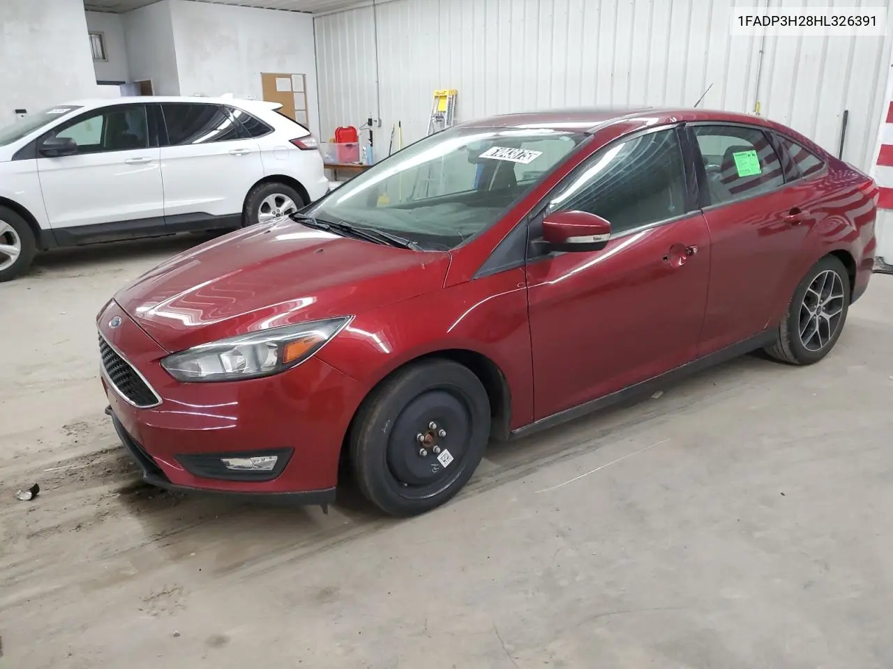 2017 Ford Focus Sel VIN: 1FADP3H28HL326391 Lot: 51043875
