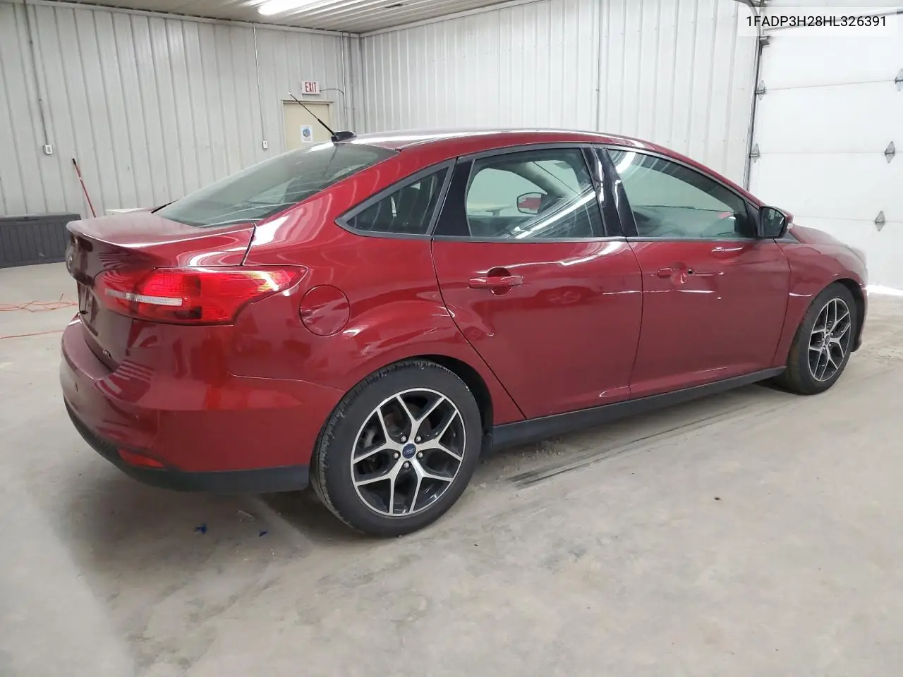 2017 Ford Focus Sel VIN: 1FADP3H28HL326391 Lot: 51043875