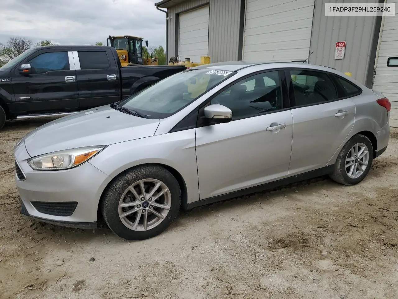 2017 Ford Focus Se VIN: 1FADP3F29HL259240 Lot: 54578665