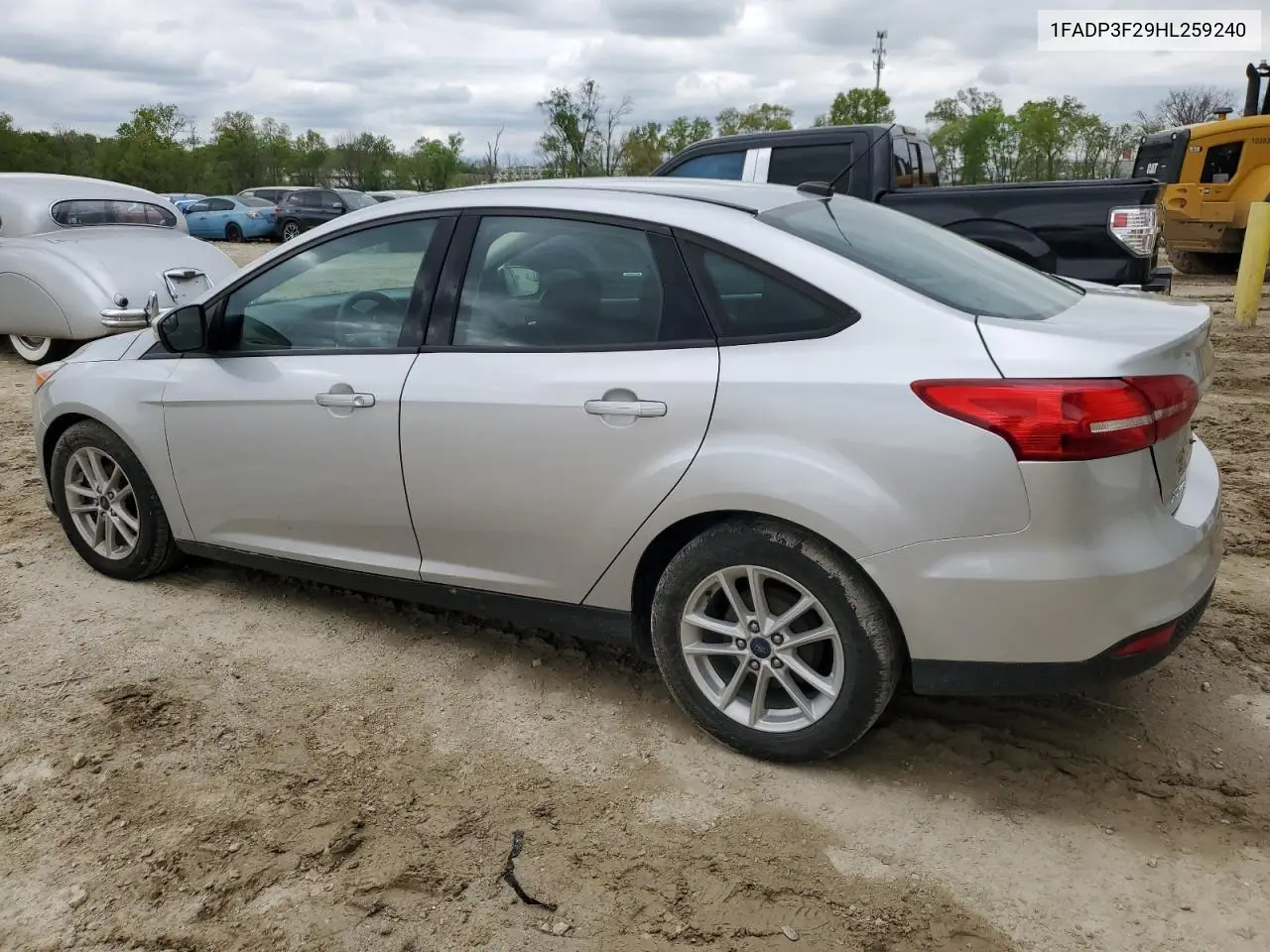 2017 Ford Focus Se VIN: 1FADP3F29HL259240 Lot: 54578665
