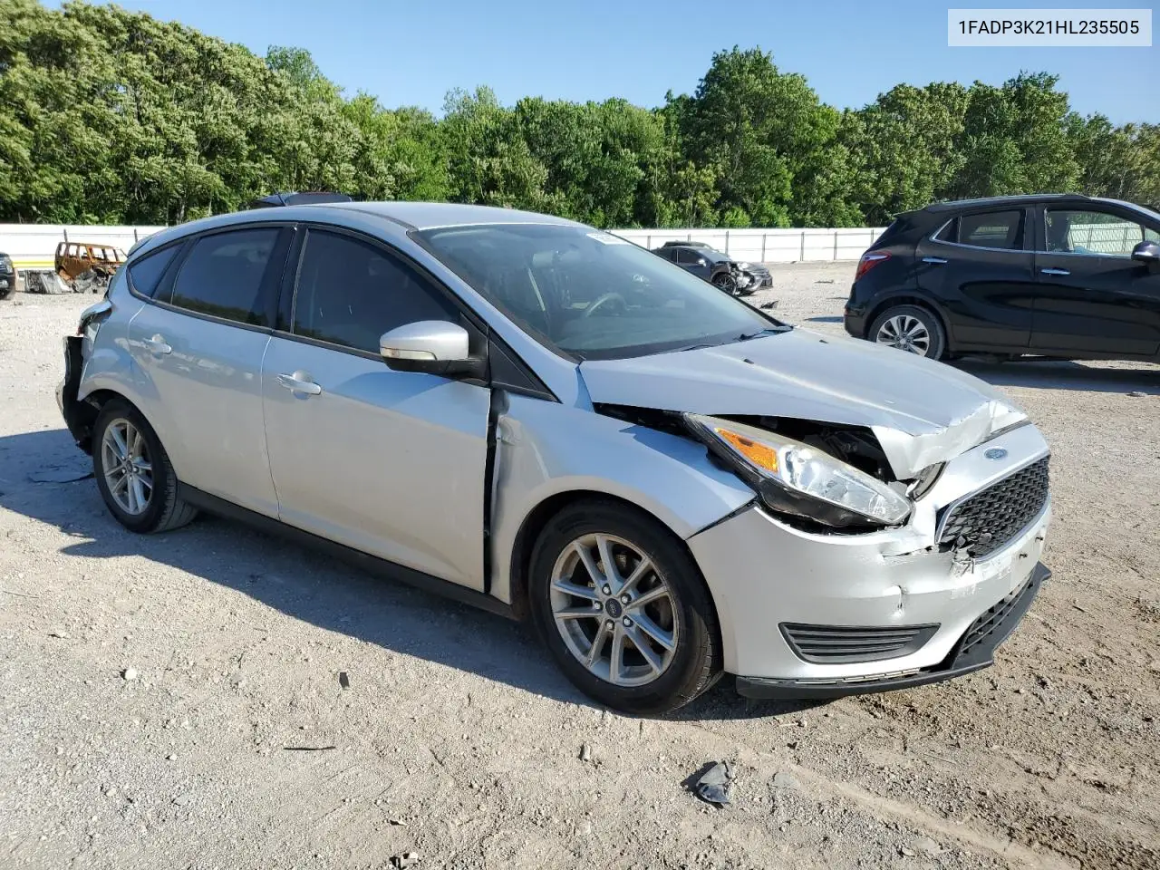 2017 Ford Focus Se VIN: 1FADP3K21HL235505 Lot: 56586275