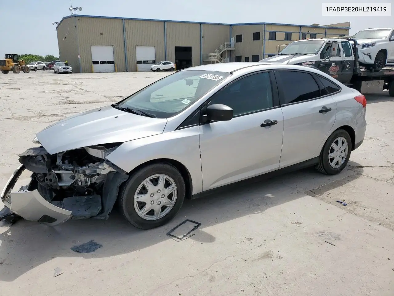 2017 Ford Focus S VIN: 1FADP3E20HL219419 Lot: 56737335